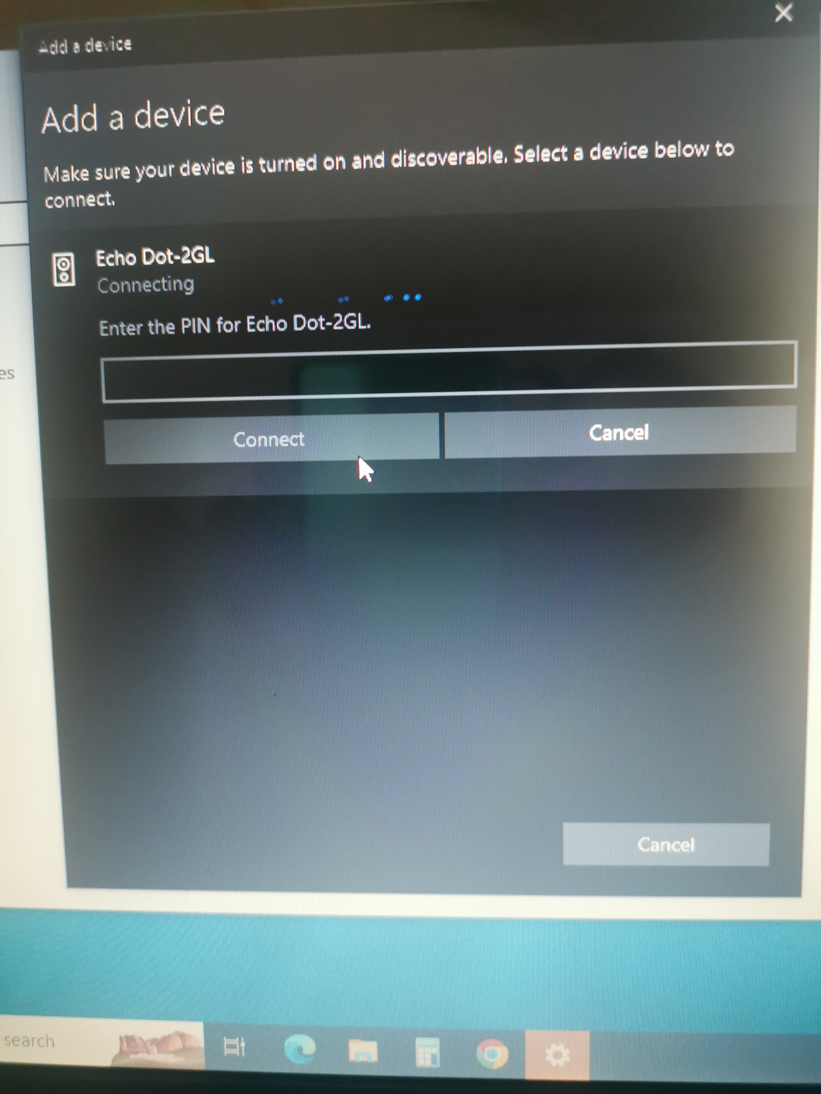 Pairing to bluetooth needs PIN code??!!